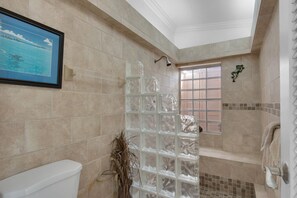 Hair dryer, towels, soap, shampoo - Luxury Private Pool Villa. Grill. Generator@Sapphire (Red Hook)