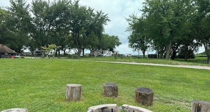 Tranquil Cabin Retreat w/ Water Trampoline, Fishing Pond, & Family Activities