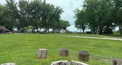 Delightful Camping XP w/ Water Trampoline, Fishing Derbies, and Group Fire Pit