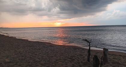 Spacious home overlooking Indiana National Dunes. Five minute drive to beach.