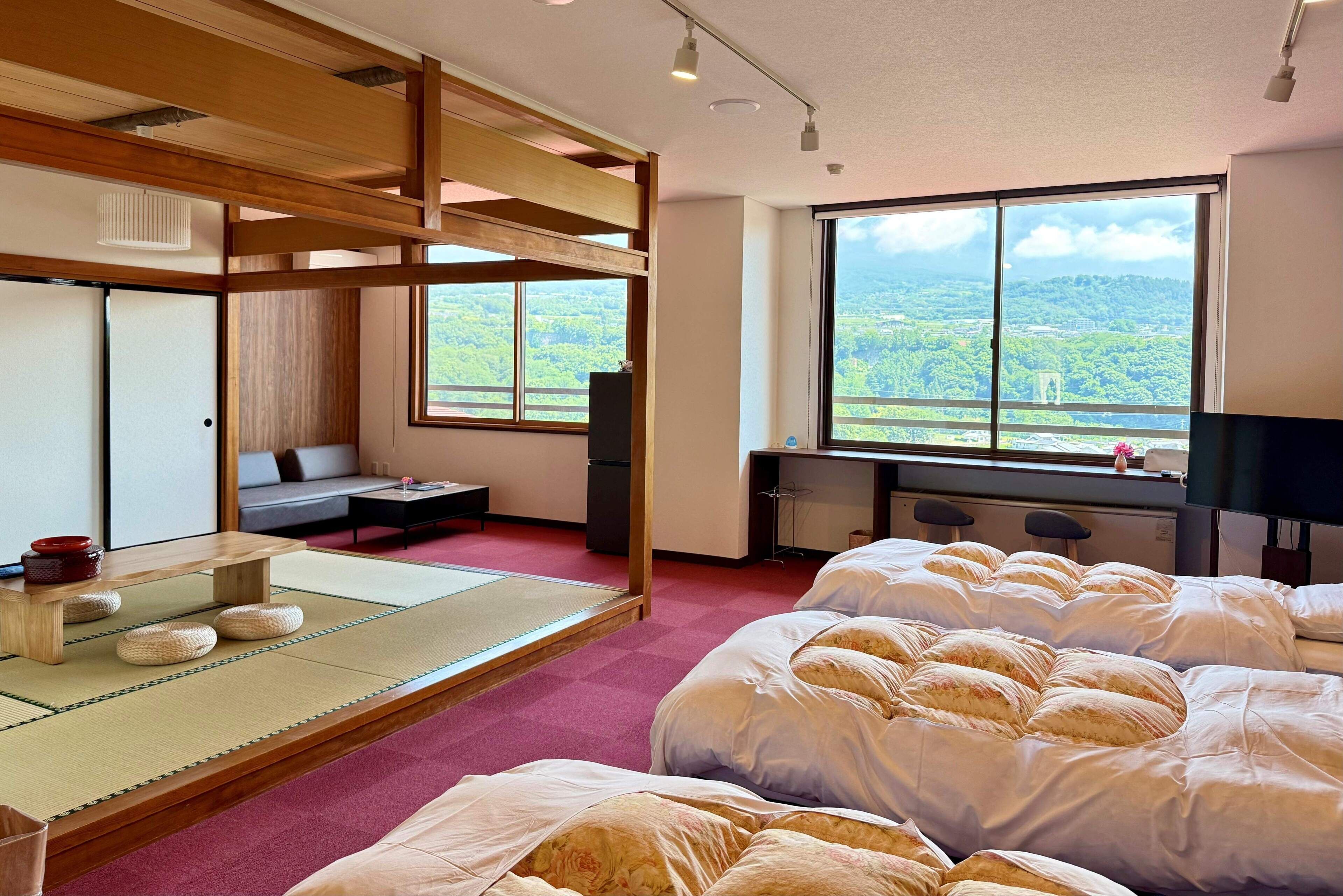 Suite estudio familiar | Wifi gratis y ropa de cama 