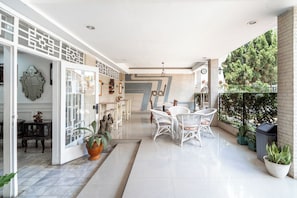 Sitteområde i lobbyen