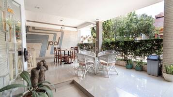 Sala de estar en el lobby