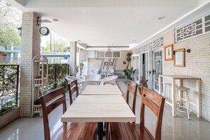 Sitteområde i lobbyen