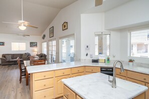 Interior - Oceans 11, Canal Front Family Fun, 60-FT Dock (Parker)