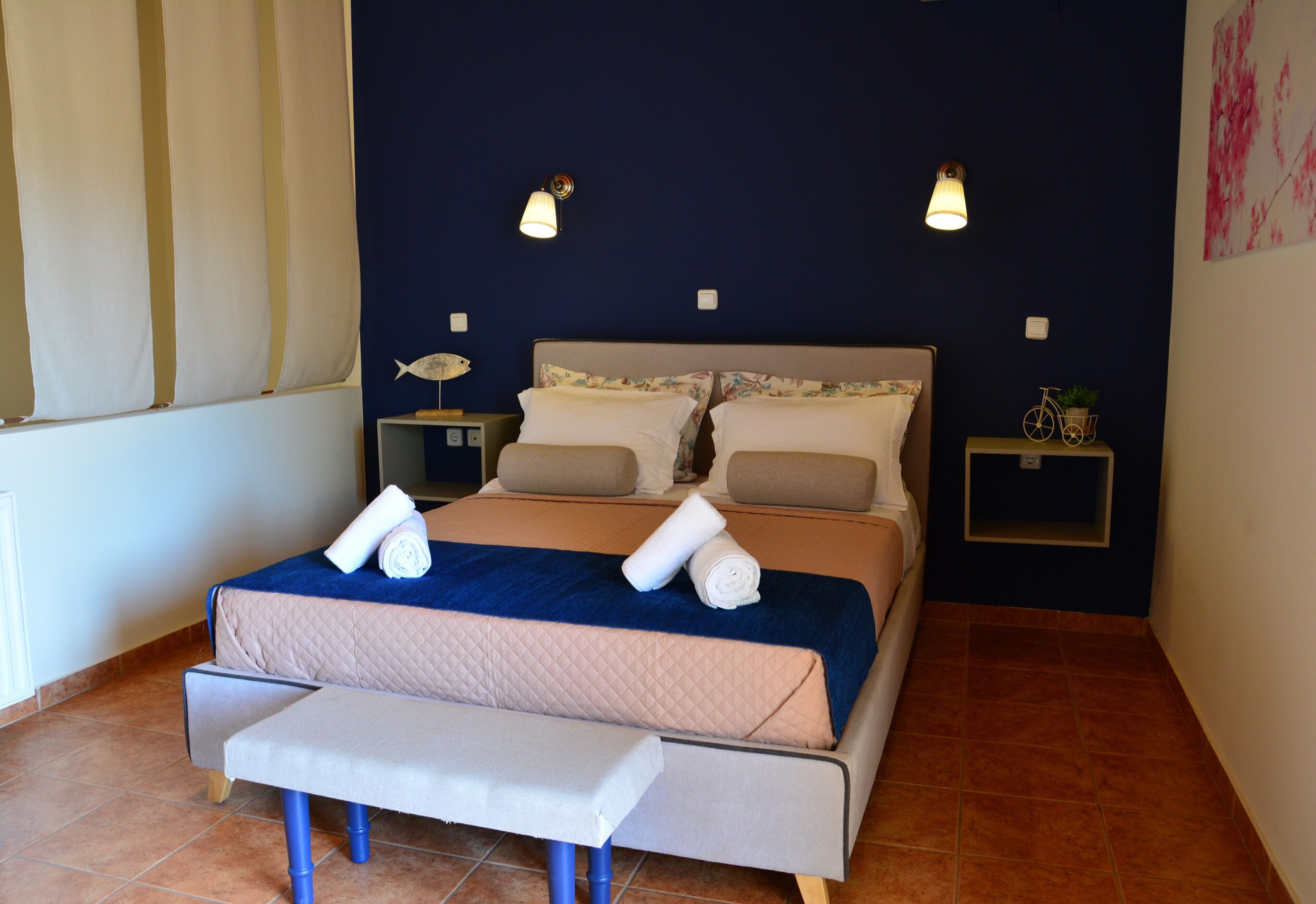 1 sovrum, strykjärn/strykbräda, gratis wi-fi och sängkläder