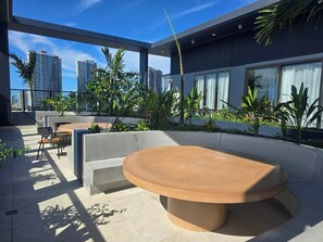 Opções para refeição ao ar livre