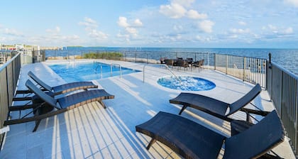New Oceanside Paradise with Pool and Waterfront Views!