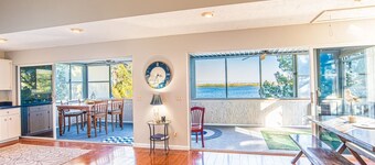 Panoramic Water Views, Lg Screened SunPorch, Sleeps 6, 1DogOK