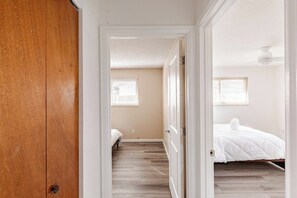 7 bedrooms, iron/ironing board, travel crib, free WiFi