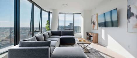 TV connectée, espaces bureaux