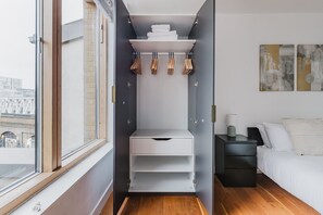 1 間睡房、熨斗/熨衫板、Wi-Fi、床單