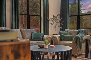 スマートテレビ、暖炉、ミュージックライブラリ、ステレオ