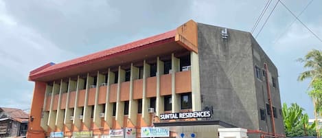 Façade de l’hébergement