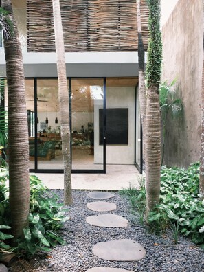 Enceinte de l’hébergement