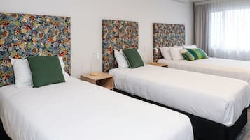 Superior Quadruple Room, Multiple Beds | Premium bedding, pillowtop beds, blackout drapes, soundproofing