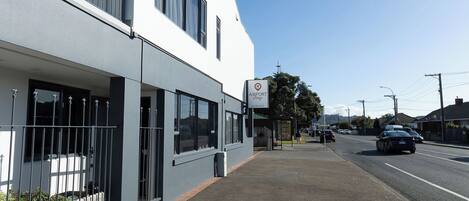 Fassade der Unterkunft