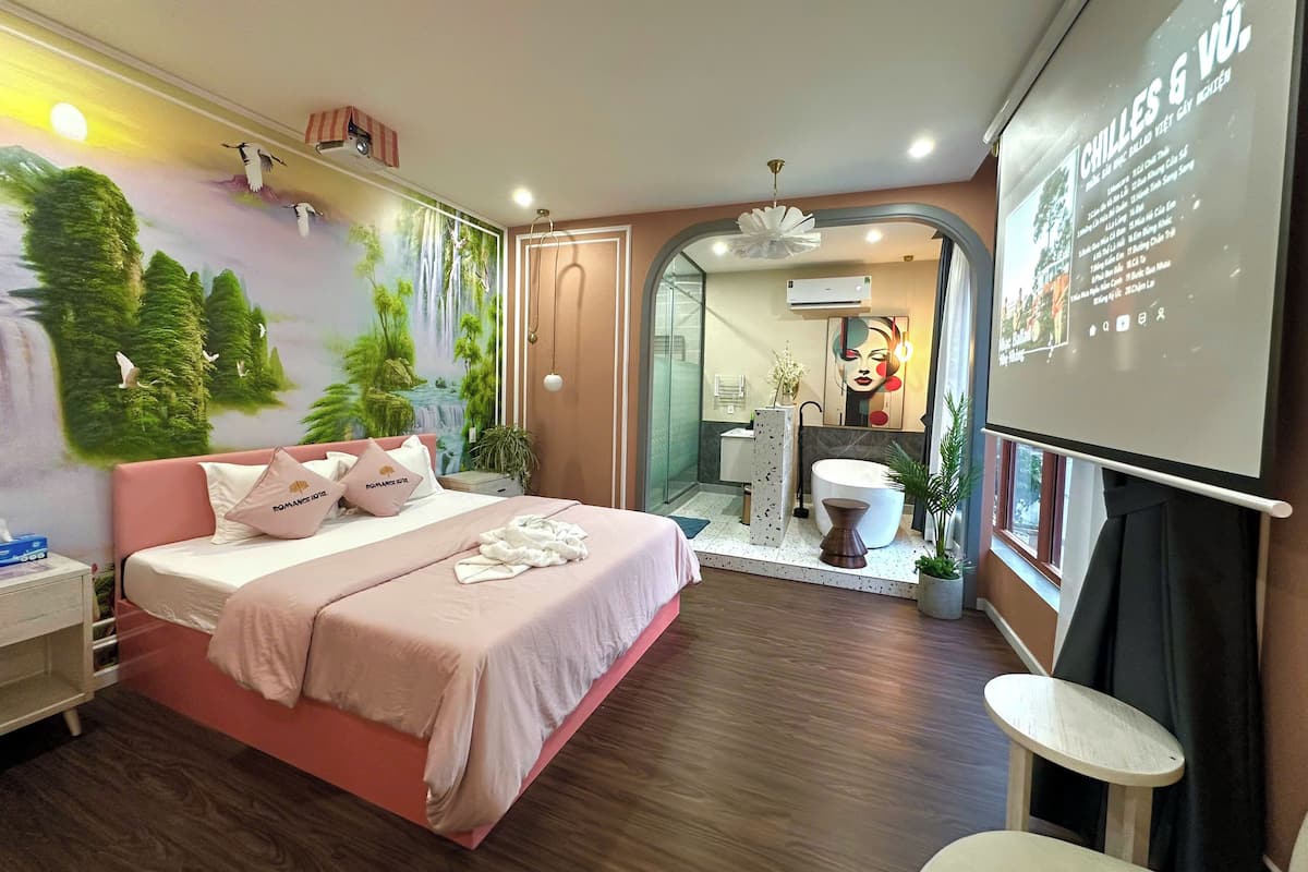 Deluxe-Doppelzimmer | Bettwäsche aus ägyptischer Baumwolle, hochwertige Bettwaren