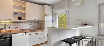 Appartement 'Mit 100qm' avec terrasse partagée, jardin partagé et Wi-Fi