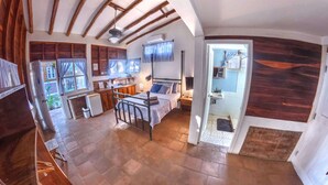 2 bedrooms, WiFi, bed sheets - Ocean Front Private Casita w Pool & AC  Sleeps 4 (Pochomil)