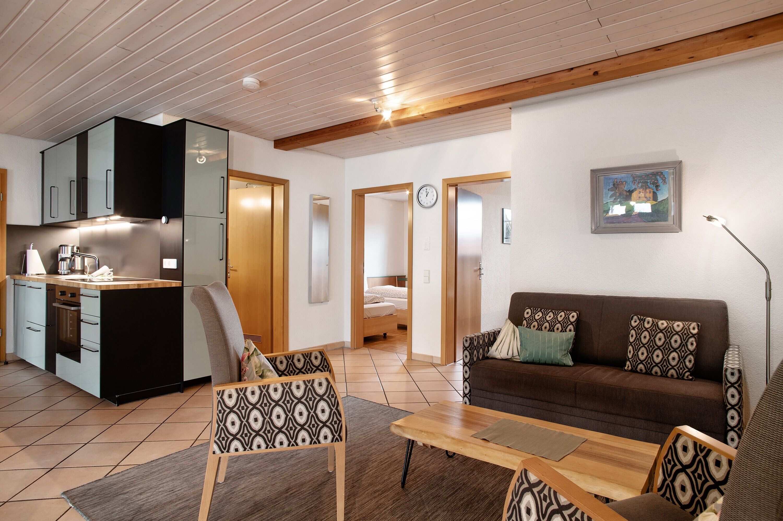 Televisión, mesa de ping pong