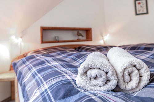 Ferienwohnung 'Nis Puk' mit privater Terrasse, Gemeinschaftsgarten und Wi-Fi