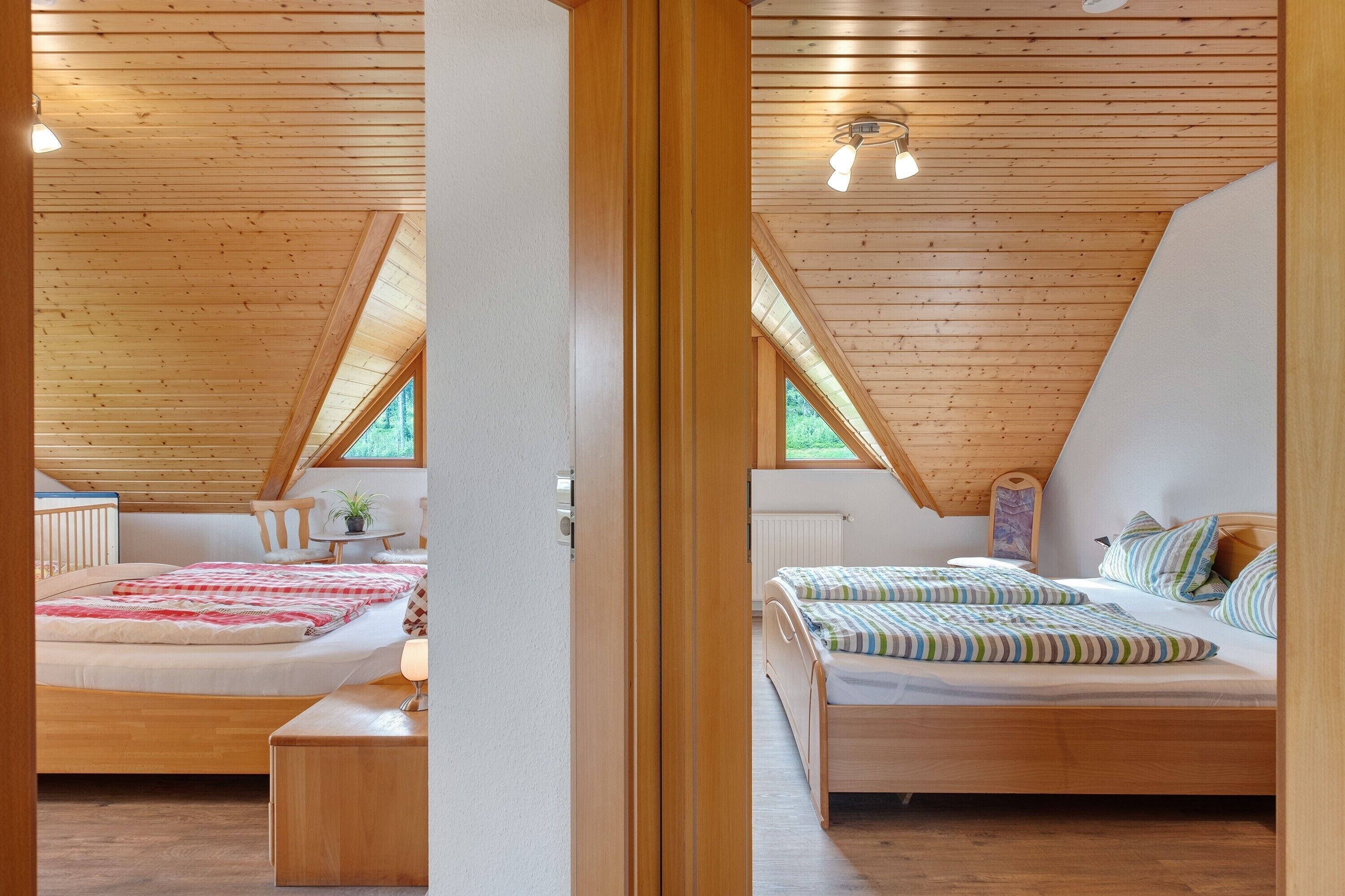 2 Schlafzimmer, Bettwäsche