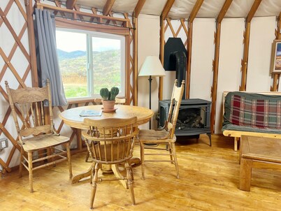 "Sweet Clover" - Yurts at Poncha Pass. A dark sky place to see the Milky-way.