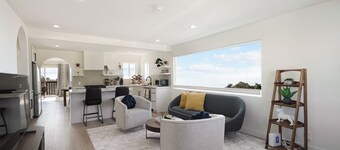 Oceanview Sunset View 3BR Luxe Home Yard