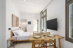 Superior-Suite, Stadtblick | 1 Schlafzimmer, Bettwäsche aus ägyptischer Baumwolle