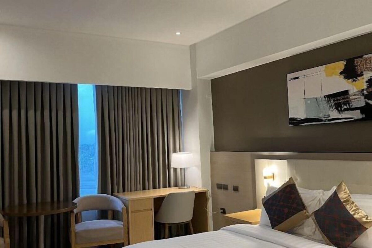 Iron/ironing board (on request), WiFi (free)