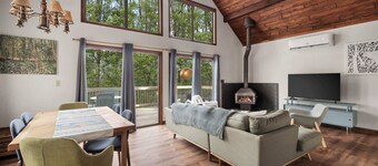 Grill, Fire Pit, WiFi, Deck, Hammock, Games & Dogs