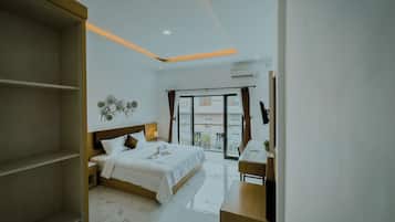 Habitación doble Deluxe, balcón | Wifi gratis