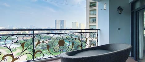 Panoramic Apartment, 3 Bedrooms | Terrace/patio