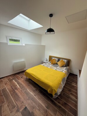 2 habitaciones, wifi gratis y ropa de cama 