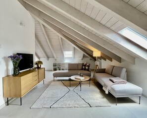 Living area - A Casa Loft (Mombaruzzo)