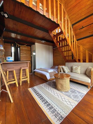 Living area - Zaa Villa (Dieng Kulon)