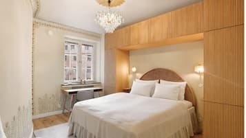 1 Schlafzimmer, BĂŒgeleisen/BĂŒgelbrett, kostenloses WLAN, BettwĂ€sche