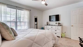 2 bedrooms, iron/ironing board, free WiFi, bed sheets