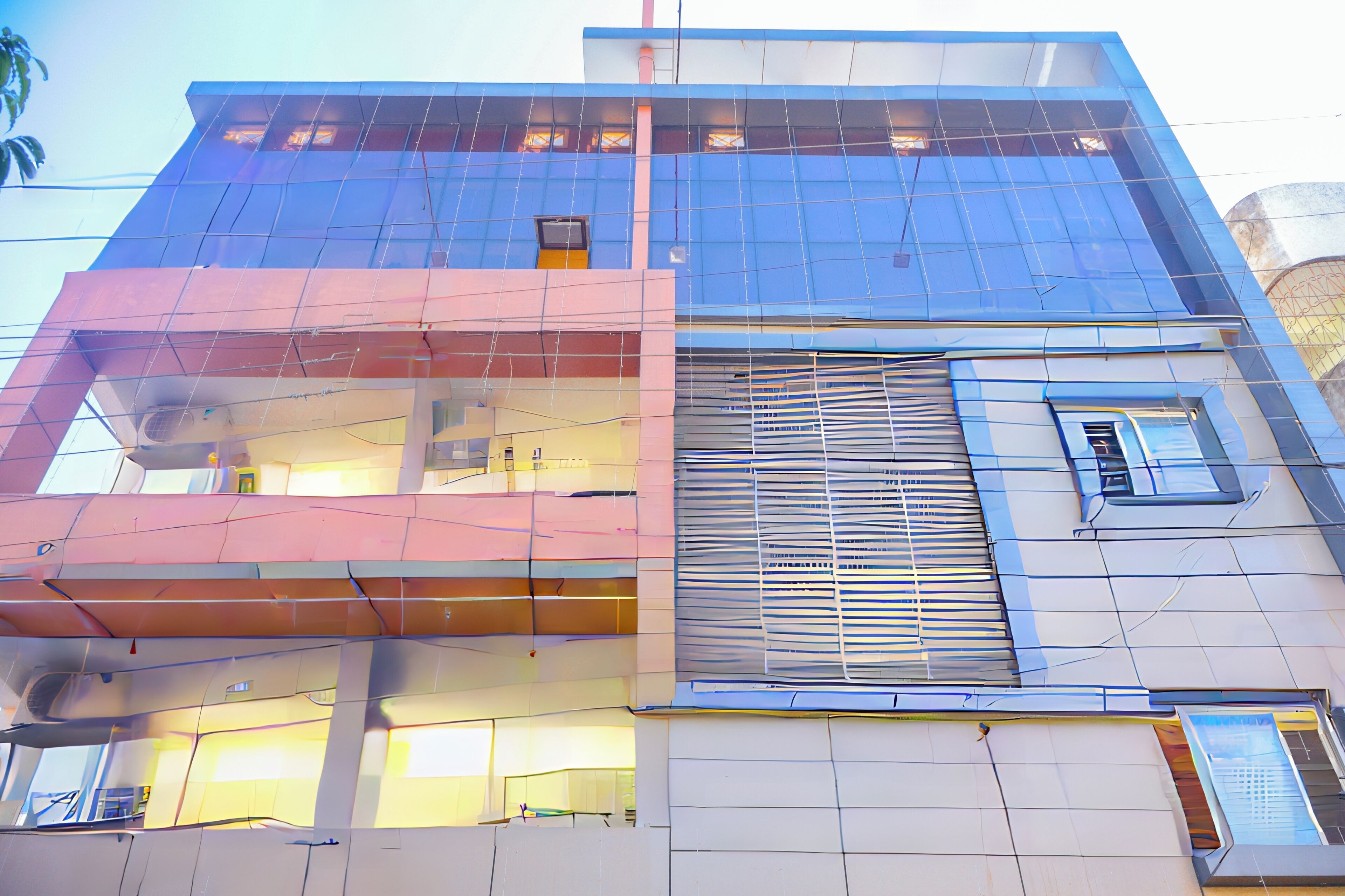 Façade de l’hébergement