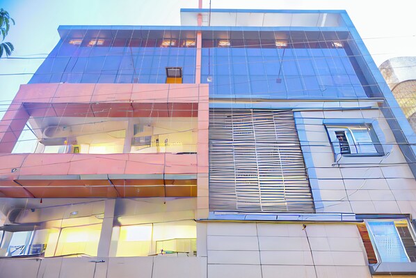 Façade de l’hébergement