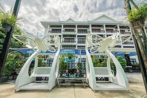 Área de juegos infantiles al aire libre