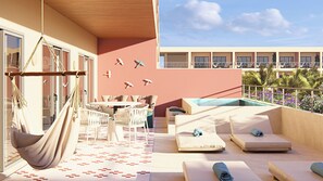 Suite, 1 King Bed, Ocean View (Governor) | Terrace/patio