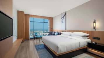 Phòng Superior, 1 giường cỡ king, quang cảnh thành phố | Giường gấp/giường phụ (phụ phí), bộ trải giường