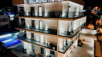 Voorkant van accommodatie