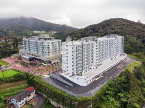 Fachada de la propiedad