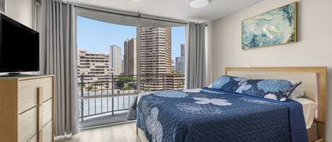 1 sovrum, strykjärn/strykbräda, gratis wi-fi och sängkläder