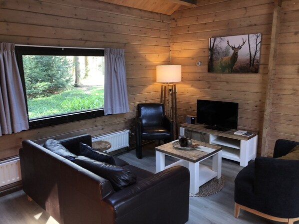 Smart-TV, Bücher, Stereoanlage