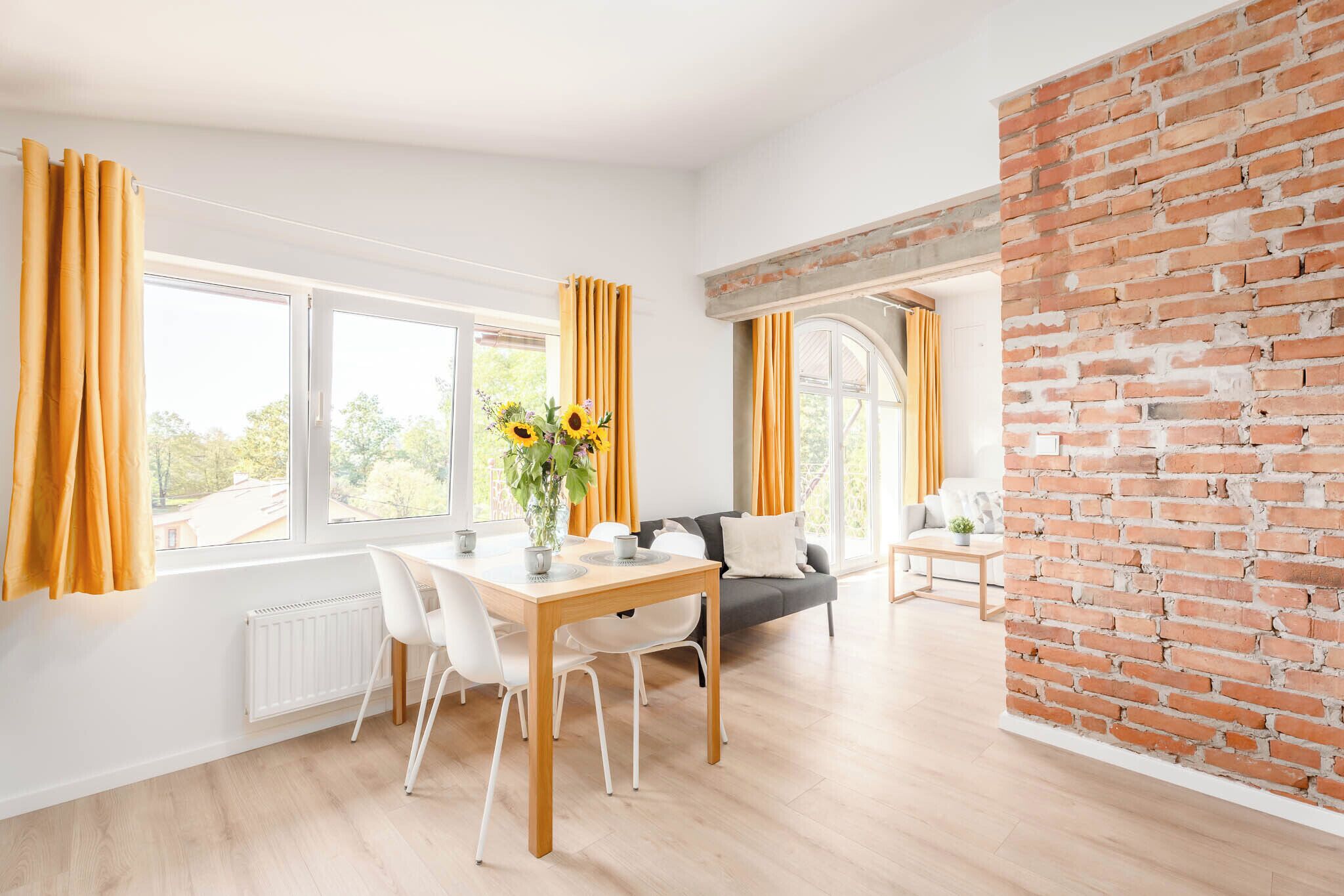 Apartment, Balcony, Garden View
