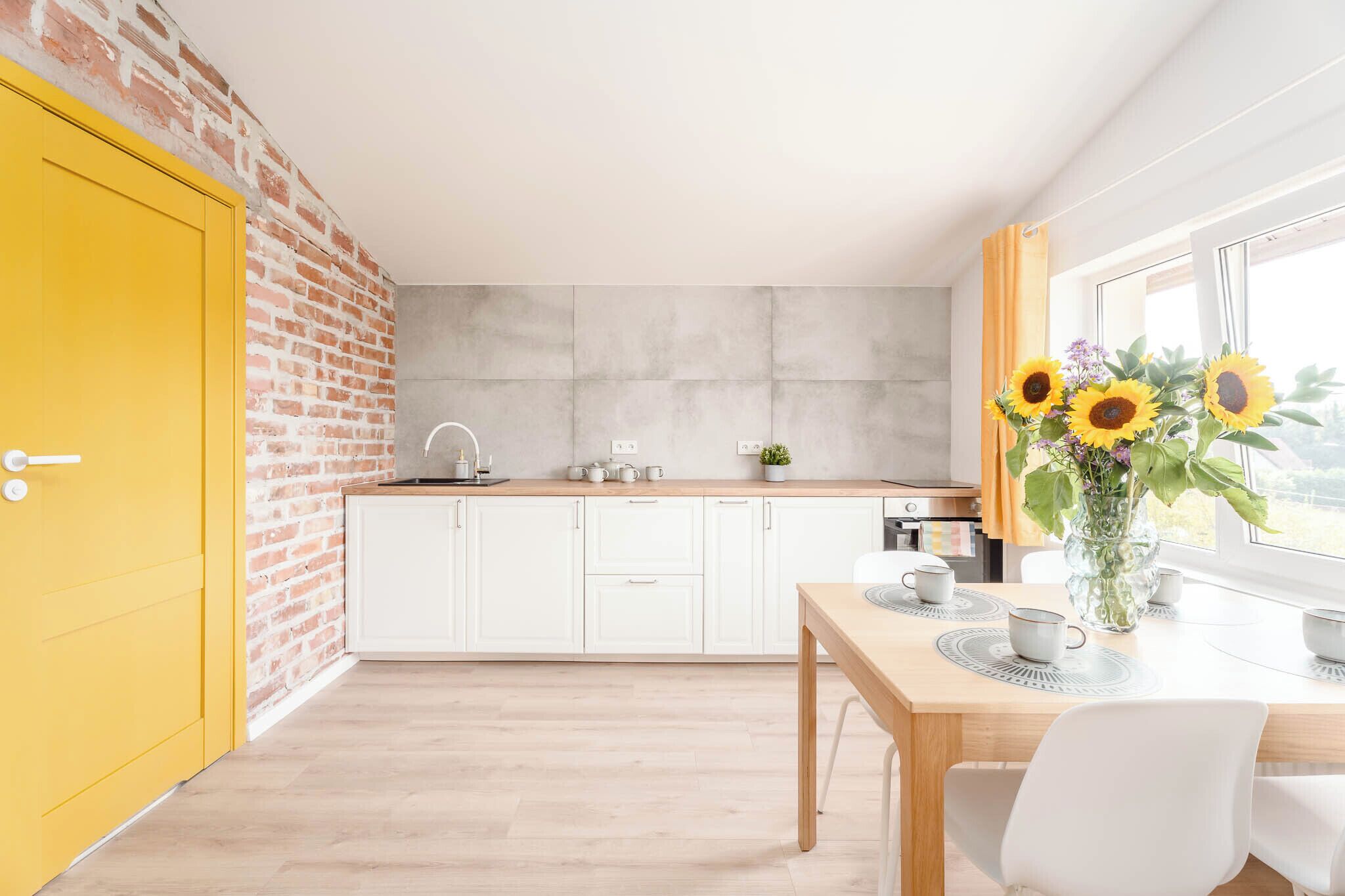 Apartment, Balkon, Gartenblick | Eigene Kochnische